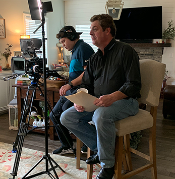 James Jenkins and Taylor Foote shooting video