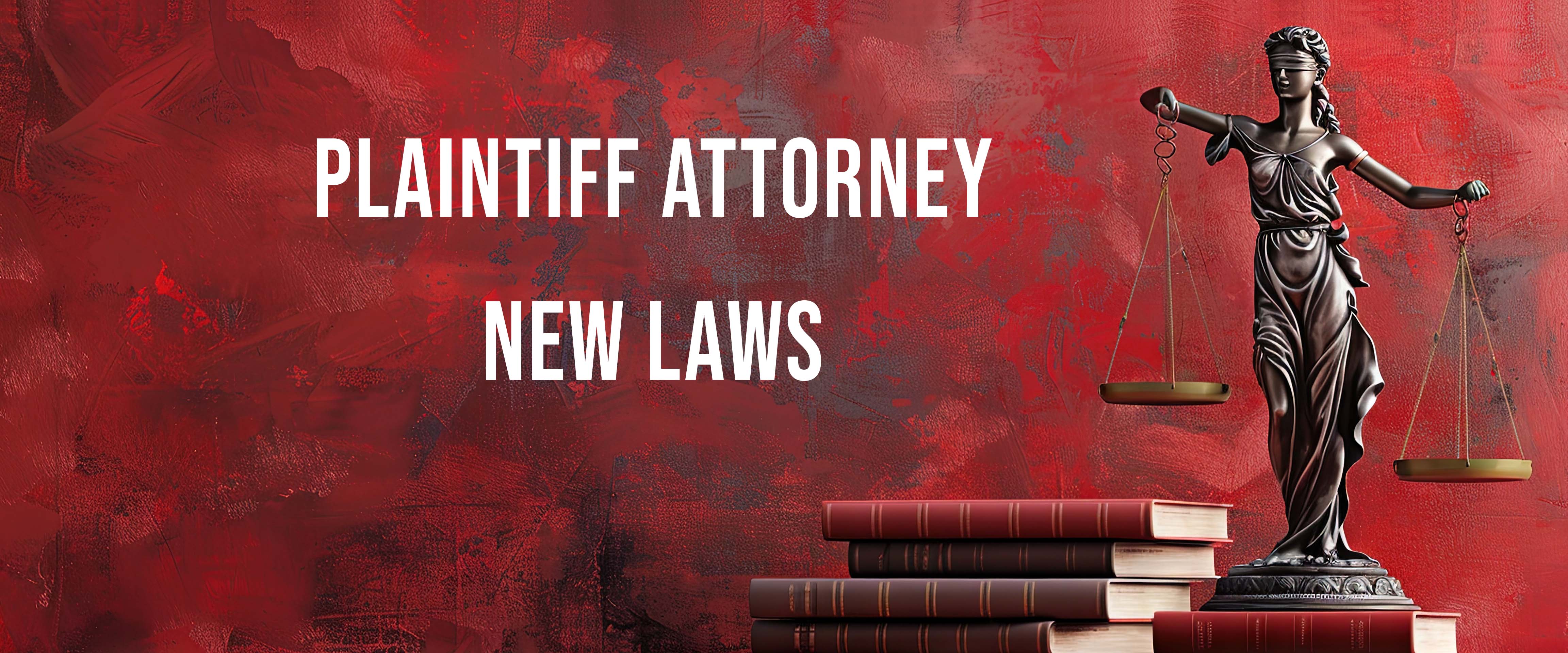 New Laws effecting personal injury cases