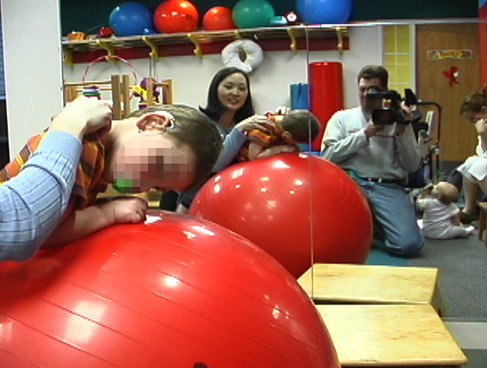 filming therapy for a day in the life video